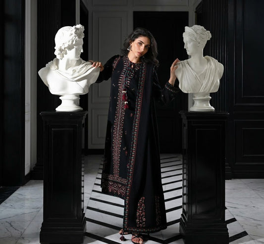 ZAHA Premium Luxury Embroidered Lawn Suit