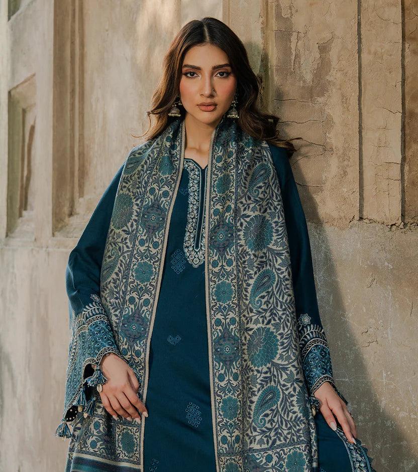 IZEL Embroidered Lawn Suit - Additional product view