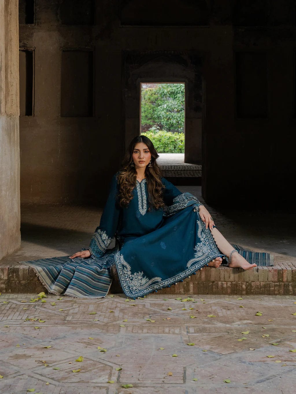 IZEL Embroidered Lawn Suit - Additional product view