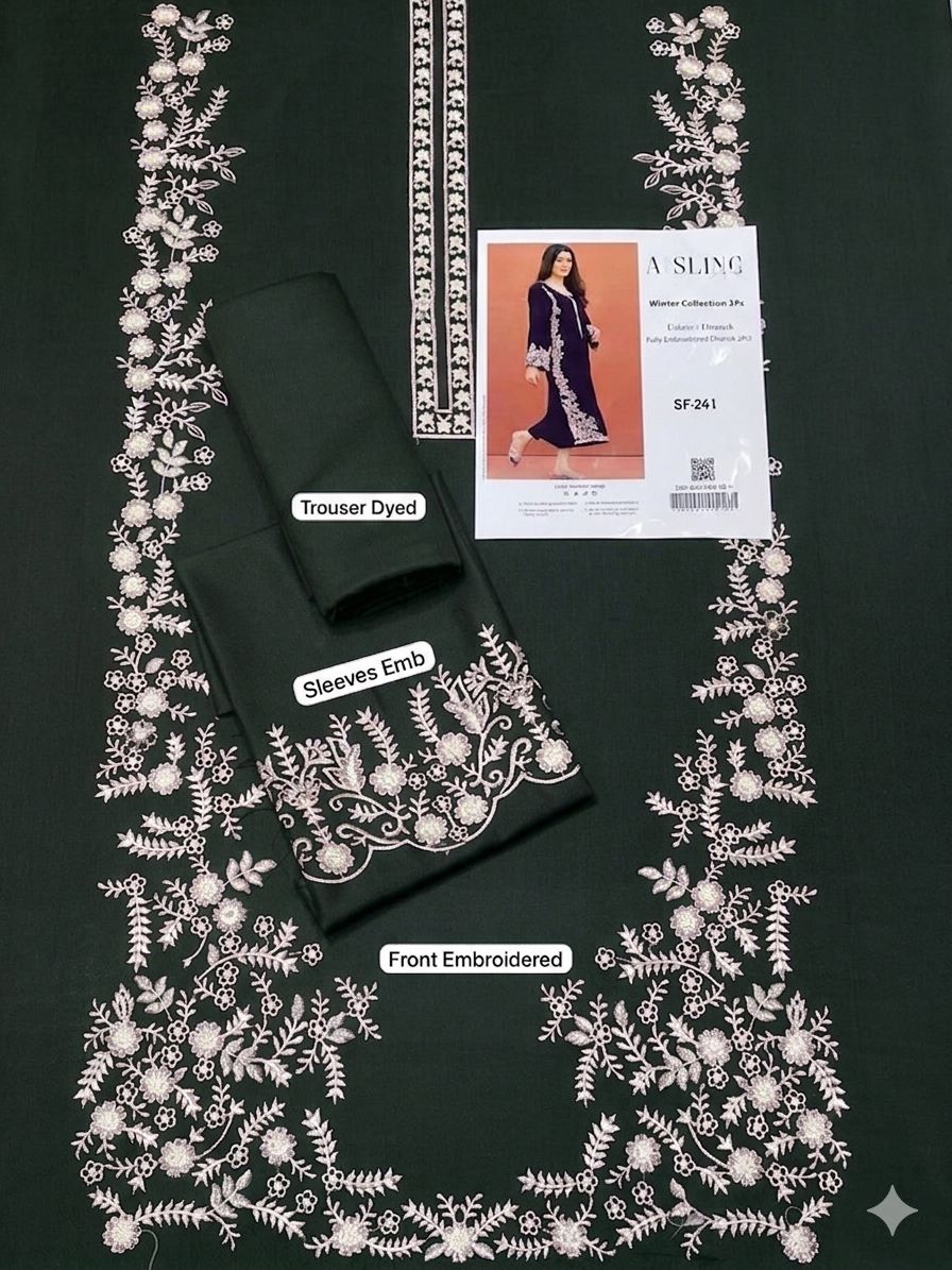 Maria.B. Luxury 2 Piece Embroidered Lawn Suit - Additional product view