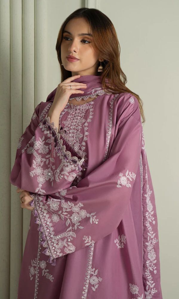 CROSS STITCH Premium Luxury Embroidered Lawn Suit